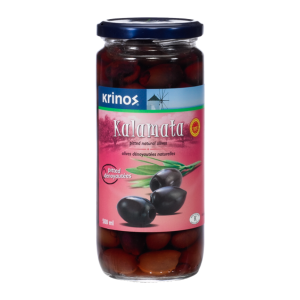 Krinos Kalamata Pitted 500ml